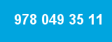 978 049 35 11